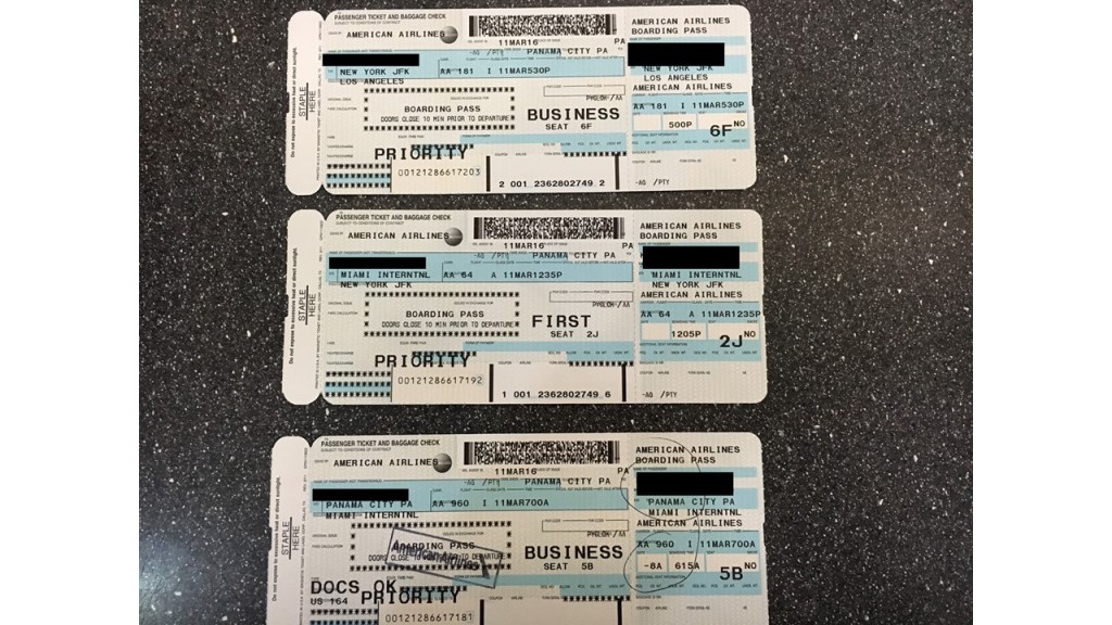 Boarding Passes