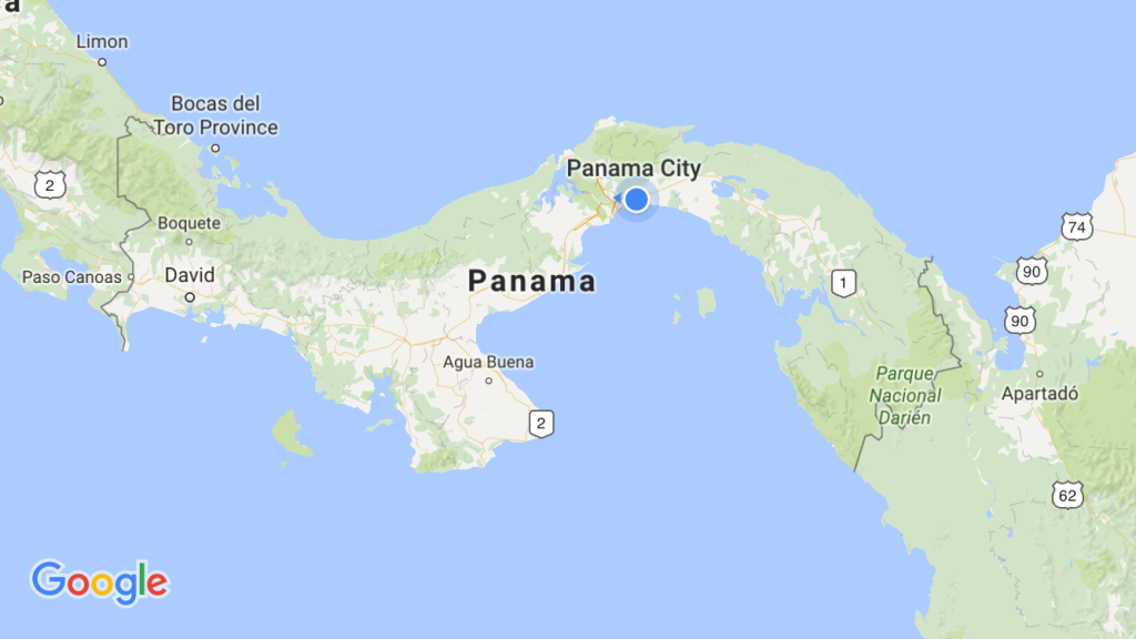 Panama map